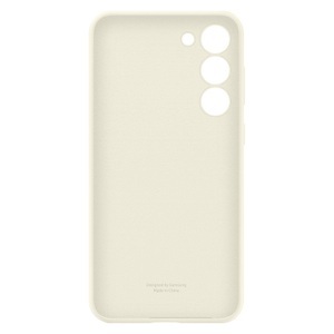 Samsung, Samsung - Galaxy S23 5G Silikon Cover Hülle (EF-PS911TUEGWW) - Weiss, Samsung - Galaxy S23 Silicone Cover, Beige