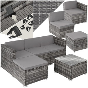 TecTake, Rattan Lounge Lignano Rattan Lounge Lignano
