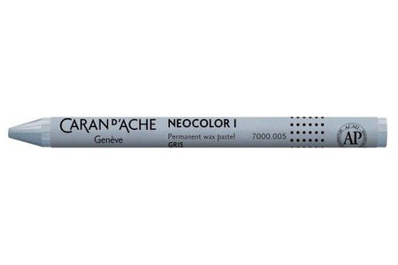 Caran d'ache, CARAN D'ACHE Wachsmalstift Neocolor 1 7000.005 grau, Caran d'Ache Wachsmalstift, Neocolor 1, grau, 7000.005
