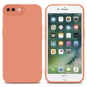Cadorabo, Hülle für Apple iPhone 7 PLUS 7S PLUS 8 PLUS TPU Silikon, Cadorabo - Hülle für Apple iPhone 7 PLUS 7S 8 TPU Silikon, Hellorange