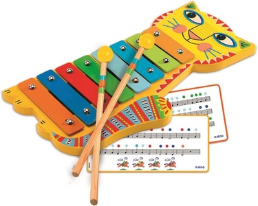 DJECO, Djeco Metallophone ANIMAMBO in bunt, Xylophon ANIMAMBO in bunt