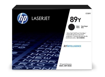 Hp, HP 89Y Schwarz Original LaserJet Tonerkartusche mit sehr hoher Reichweite, Hewlett Packard Toner, schwarz, No. 89Y, CF289Y, (20'000 Seiten)