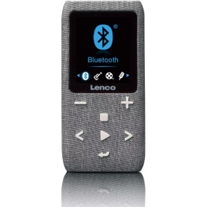 Lenco, Lenco Xemio 861 - MP3-Player 8GB - Grau, Lenco Xemio 861 grey - MP3 Player, 8 GB, 3.5mm Klinke, Micro USB, Bluetooth, SD Karte MP3/MP4 Player