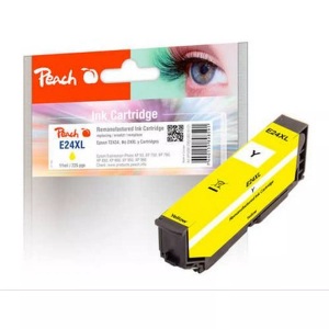 undefined, Peach 318121 Druckerpatrone 1 Stück(e) Kompatibel Hohe (XL-) Ausbeute Gelb, Peach Tinte Epson T2434, No 24XL Yellow