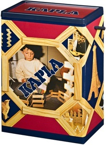 KAPLA, KAPLA Bausteine - 200er Box, Kapla - Kiste mit 200 -Plättchen