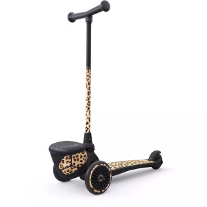 Scoot and Ride, Scoot And Ride | Highwaykick 2 Lifestyle | Leopard Unisex 120 mm, Scoot and Ride Highwaykick 2 Lifestyle Leopard Scooter