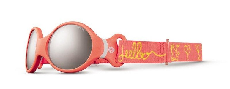 Julbo, Julbo Loop S Spectron 4 Sonnenbrille Kinder coral/grey 2021 Brillen, Julbo Sonnenbrille Loop S - Orange, Grau Flash Silber