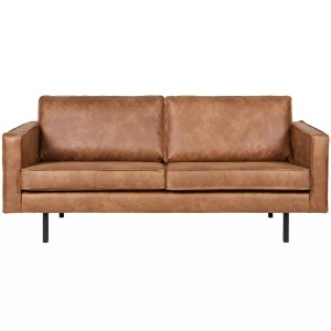 mutoni casual, Sofa Rodeo 2.5 Sitzer Cognac, mutoni - Sofa, One Size, Cognac