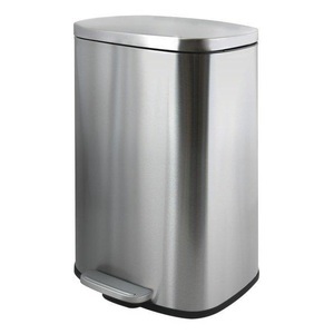 undefined, Spirella - Abfalleimer Akira Inox 30L - Brushed, Spirella Akira Treteimer 30l Edelstahl