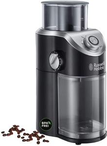 RUSSELL HOBBS, Russell Hobbs 23120-56 Classics - Kaffeemühle (Schwarz/Silber), Russell Hobbs Classics 23120-56 Kaffeemühle