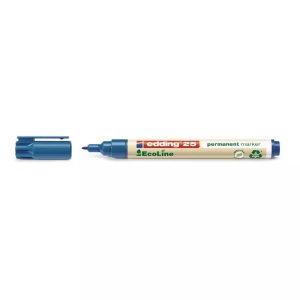 edding, Edding e-25 EcoLine 4-25003 Permanentmarker Blau wasserfest: Ja, Edding 25, Permanent Marker, EcoLine, blau, 43184