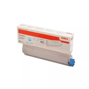 OKI, Original Tonerpatrone cyan OKI 46471103, Oki Toner, blau, 46471103, (7'000 Seiten)