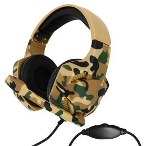 Avizar, Gaming Headset mit Mikrofon Wüstentarn, 