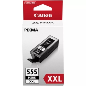 Canon, Original Tintenpatrone XXL schwarz Canon PGI-555, PGI-555XXL, Canon Tintenpatrone, schwarz, PGI-555XXL, 8049B001, (1'000 Seiten)