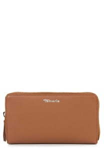 TAMARIS, Tamaris Geldbörse »Amanda«, Echtleder-Optik, Tamaris - Geldbörse TAS Amanda, One Size, Cognac