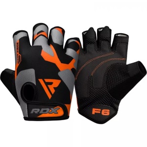 RDX SPORTS, Rdx F6 Training Handschuhe Unisex Orange S, RDX SPORTS - F6 Training Handschuhe, S, Orange