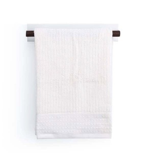 Forster Home, Magnetischer Handtuchhalter Walnuss Magnetischer Handtuchhalter Walnuss, Forster Home - Magnetischer Handtuchhalter Walnuss, One Size, Weiss