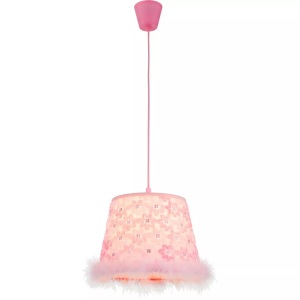 mutoni light, Hängeleuchte Tarso, Globo HÄNGELEUCHTE 30/120 cm , Tarso D: 30 CM Pink , Pink , Kunststoff , 120 cm , 004558293601