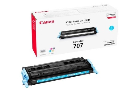 Canon, Original Tonerpatrone cyan Canon 707 c, Canon, Toner, Canon Toner 707 cyan, Produkte & Wohnen