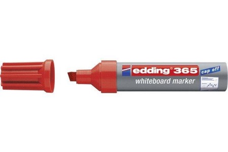 edding, Edding Whiteboardmarker edding 365 Rot 4-365002, Edding 365, Whiteboard Marker, 2-7mm, rot, 365-002
