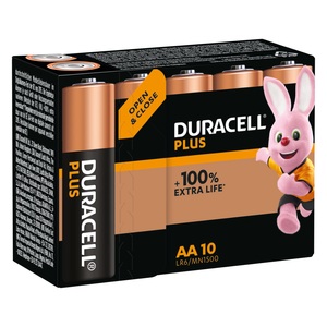 Duracell, Duracell Batterien Plus Aaa/Lr03 10St, Duracell Batterien Plus Aaa/Lr03 10St