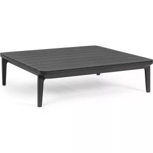 mutoni lifestyle, Garten Couchtisch Matrix anthrazit 99x99, Garten Couchtisch Matrix anthrazit 99x99