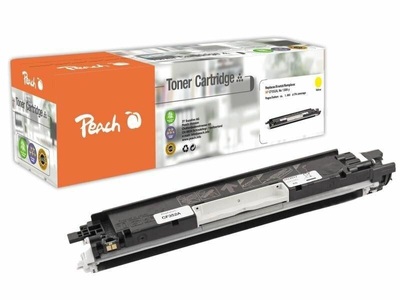 Peach, Peach Tonermodul gelb, kompatibel zu HP No. 130A, CF352A, Peach HP 130 AY Toner ye ersetzt HP No. 130A Y, CF352A für z.B. HP Color LaserJet Pro MFP M 177 fw, HP Color LaserJet Pro MFP M 176 n