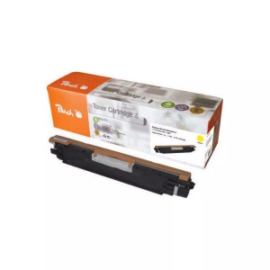 Peach, Peach Tonermodul gelb, kompatibel zu HP No. 130A, CF352A, Peach HP 130 AY Toner ye ersetzt HP No. 130A Y, CF352A für z.B. HP Color LaserJet Pro MFP M 177 fw, HP Color LaserJet Pro MFP M 176 n