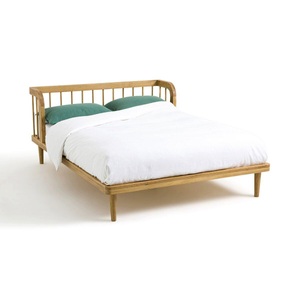 LA REDOUTE INTERIEURS, Bett mit Lattenrost Matea Bett mit Lattenrost Matea, La Redoute Intérieurs - Bett mit Lattenrost Matea, 140X190CM, Braun