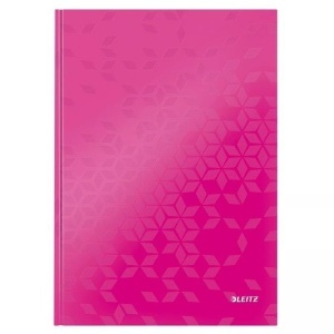 undefined, Leitz Notizbuch WOW A4 liniert, pink, Leitz Notizbuch WOW, A4, liniert, pink, 90g, 995583