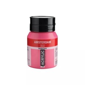Amsterdam, AMSTERDAM ACRYL 500ML CHINACRI.ROSA, Talens Acrylfarbe Amsterdam, chinacridonrosa, 17723662, (500ml)