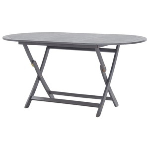 Diverse Hardware, Klappbarer Gartentisch 160 x 85 x 75 cm Massivholz Akazie