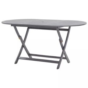 Diverse Hardware, Klappbarer Gartentisch 160 x 85 x 75 cm Massivholz Akazie