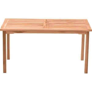Mobilia, Mobilia - Gartentisch, 150x90 cm, Teak - natur, Gartentisch Teak 150x90
