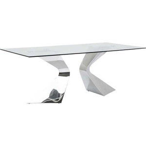 Kare Design, Tisch Gloria Chrome 200x100cm, Tisch Gloria Chrome 200x100cm