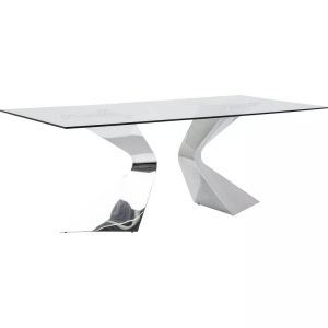 Kare Design, Tisch Gloria Chrome 200x100cm, Tisch Gloria Chrome 200x100cm