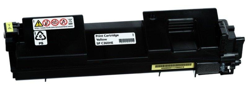 Ricoh, Ricoh SP C360 Toner gelb, Ricoh Original Tonerkartusche 408187 Gelb
