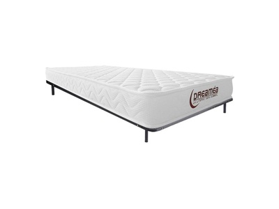 Vente-unique, Set Lattenrost + Matratze Kaltschaum & Memory Schaum - Stärke 15 cm - 90 x 190 cm - PELOPS von DREAMEA Set Lattenrost + Matratze Kaltschaum & Memory Schaum - Stärke 15 cm - 90 x 190 cm - PELOPS von DREAMEA, 