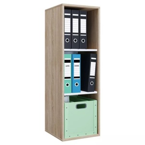 VCM, Holz Büro Stand Regal Bücher Ordner Aktenregal Ordnerregal Bücherregal Lona l 3f Holz Büro Stand Regal Bücher Ordner Aktenregal Ordnerregal Bücherregal Lona l 3f, MID.YOU Aktenschrank 35/110/37 cm , Lona I , Sonoma Eiche , Holzwerkstoff , 2 Fächer , 35x110x37 cm , melaminharzbeschichtet,melaminharzbeschichtet,Nachbildung,Nachbildung , 000657014067