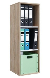 VCM, Holz Büro Stand Regal Bücher Ordner Aktenregal Ordnerregal Bücherregal Lona l 3f Holz Büro Stand Regal Bücher Ordner Aktenregal Ordnerregal Bücherregal Lona l 3f, MID.YOU Aktenschrank 35/110/37 cm , Lona I , Sonoma Eiche , Holzwerkstoff , 2 Fächer , 35x110x37 cm , melaminharzbeschichtet,melaminharzbeschichtet,Nachbildung,Nachbildung , 000657014067
