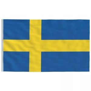 Diverse Hardware, Flagge Schwedens 90 x 150 cm, vidaXL Flagge Schwedens 90 x 150 cm