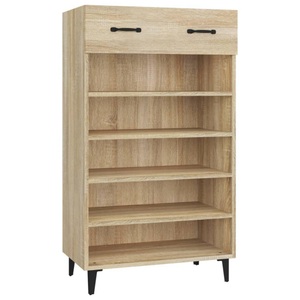 vidaXL, vidaXL Schuhschrank Sonoma-Eiche 60x35x105 cm Holzwerkstoff, 