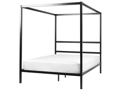 Beliani, Bett mit Lattenrost aus Metall Modern LESTARDS Bett mit Lattenrost aus Metall Modern LESTARDS
