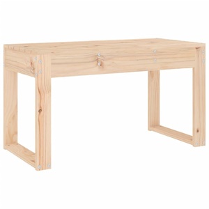 vidaXL, vidaXL Gartenbank 80x38x45 cm Massivholz Kiefer