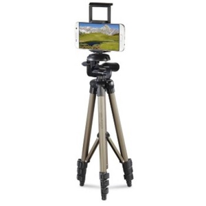 HAMA, Hama 00004619 Tripod F/mobiles&tablet - Dreibein-Stativ (Champagner), HAMA 00004619 TRIPOD F/MOBILES&TABLET - Dreibein-Stativ,