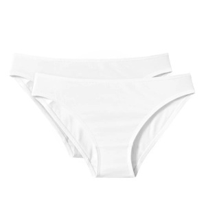 LA REDOUTE COLLECTIONS, 2er-Pack unifarbene Slips, 2er-Pack unifarbene Slips