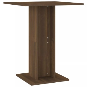 vidaXL, vidaXL Bistrotisch Braun Eichen-Optik 60x60x75 cm Holzwerkstoff, vidaXL Bistrotisch Braun Eichen-Optik 60x60x75 cm Holzwerkstoff