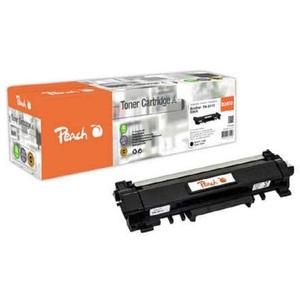 Peach, Peach Tonermodul schwarz kompatibel zu TN-2410, Peach B2410 Toner bk ersetzt Brother TN-2410 für z.B. Brother MFCL 2730 DW, Brother DCPL 2530 DW, Brother HLL 2350 DW, Brother MFCL 2710 DN
