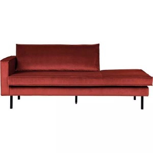 mutoni casual, Recamiere Rodeo links Velvet Chestnut 203, Recamiere Rodeo links Velvet Chestnut 203