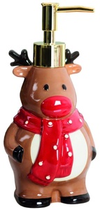 Diaqua, diaqua X-mas Rudolf Seifenspender, Diaqua - Seifenspender XMAS Reindeer Rudolf, One Size